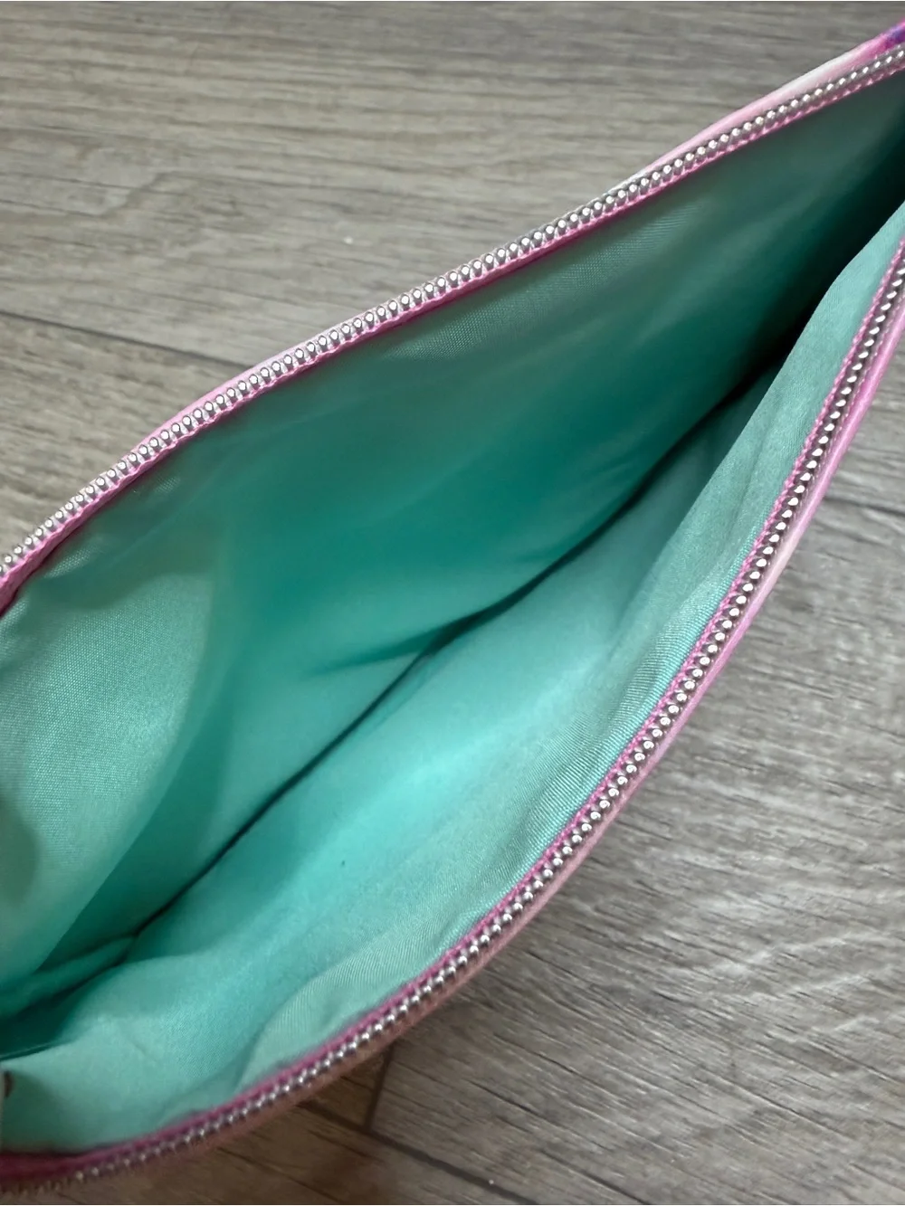 IPSY Colorful Abstract Watercolor Makeup Bag Cosmetic Pouch